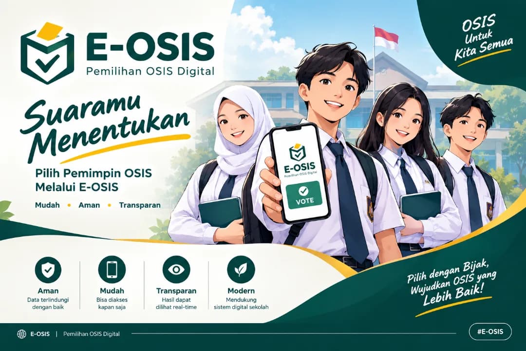 E-OSIS Digital Voting Official Banner